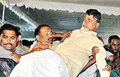 Fasting TDP Chandrababu Naidu shifted to hospital